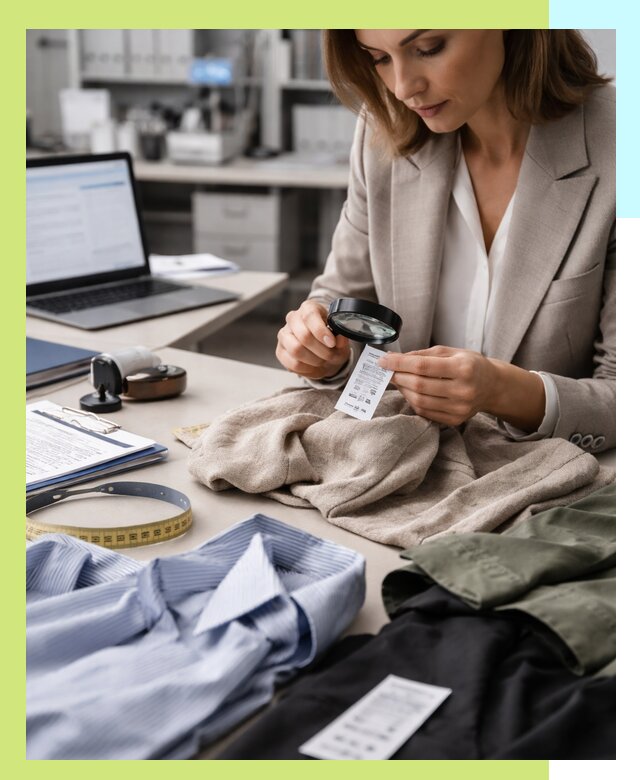 Сертификация одежды и текстиля в Альметьевске, быстрая экспертиза