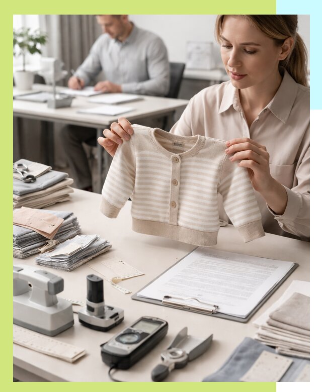 Сертификация детской одежды и текстильных изделий в Альметьевске