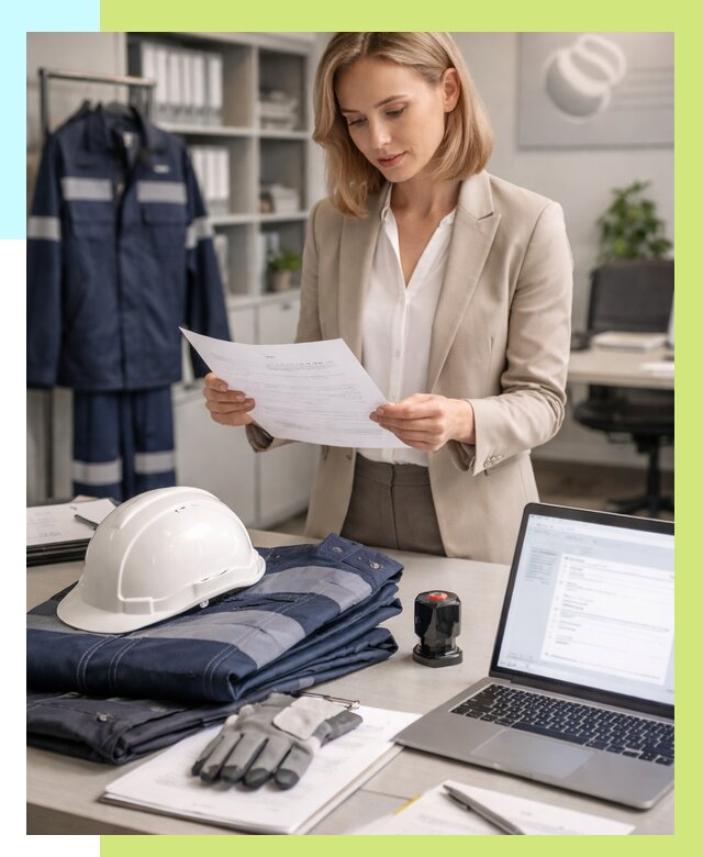 Сертификация спецодежды в Альметьевске от 7266 р. | Алешин-Льм