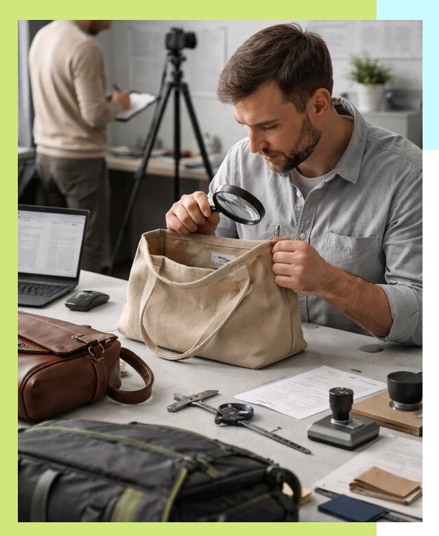 Сертификация сумок в Альметьевске, оформление и получение сертификатов