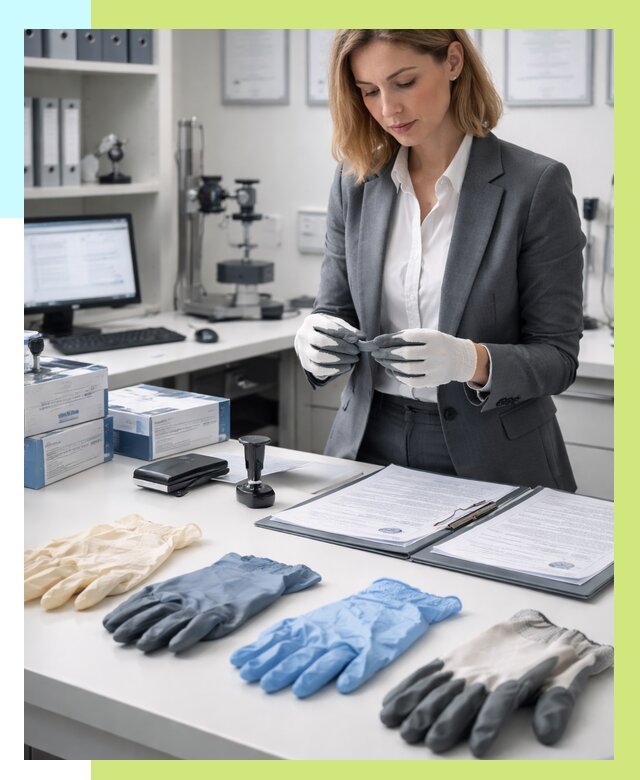 Сертификация перчаток в Альметьевске от 8823 р. | Алешин-Льм