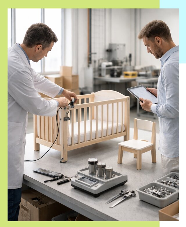 Сертификация детской мебели и проверка безопасности в Альметьевске