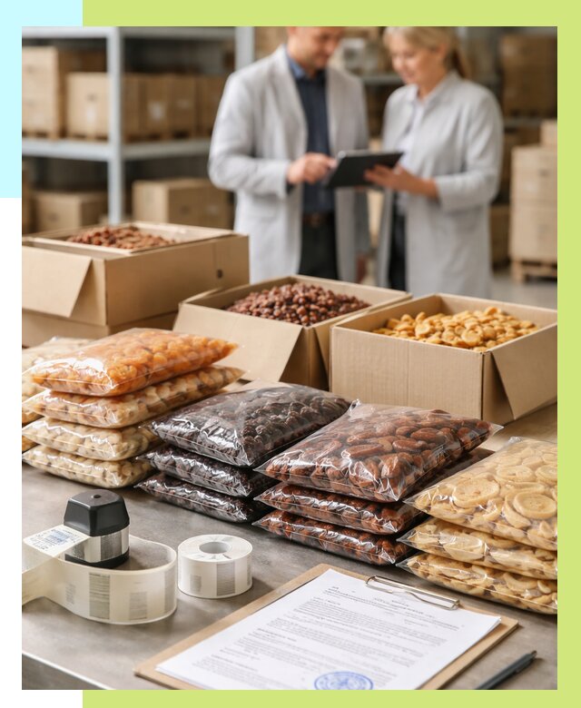 Сертификация сухофруктов в Альметьевске от 12456 р. | Алешин-Льм под ключ