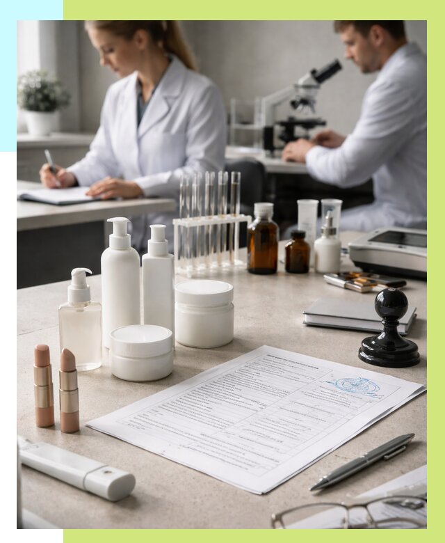 Сертификация косметики в Альметьевске от 20760 р. - Алешин-Льм