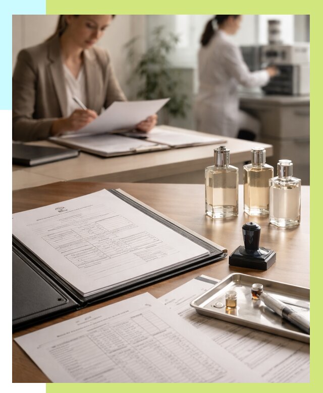 Сертификация парфюмерии в Альметьевске от 15570 р. | Алешин-Льм