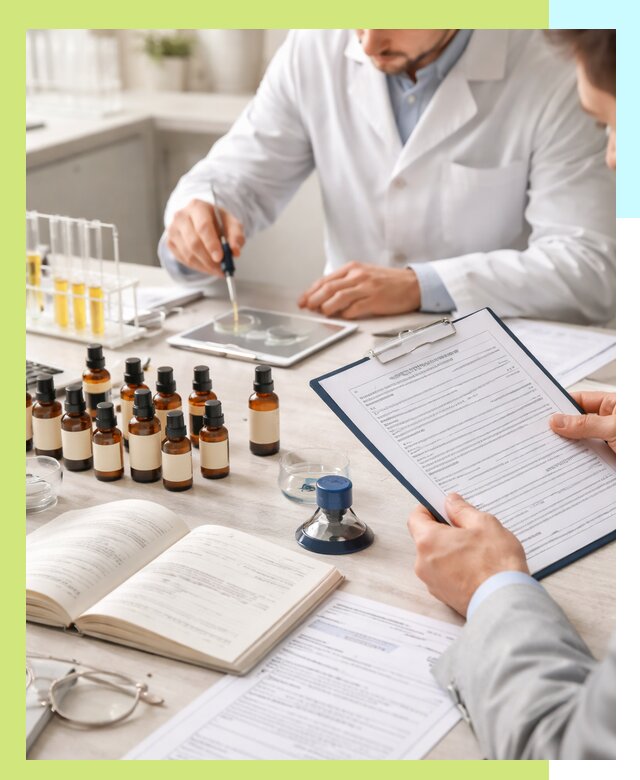 Сертификация эфирных масел и документация качества в Альметьевске