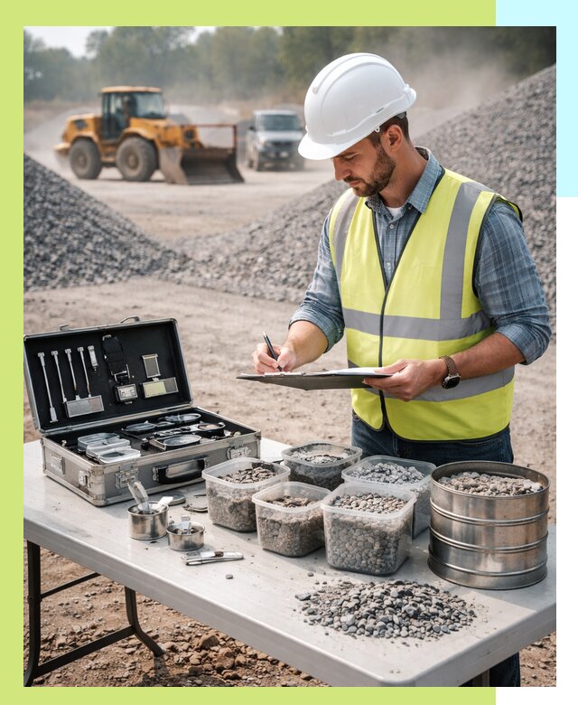 Сертификация щебня в Альметьевске по ГОСТу и техническим требованиям