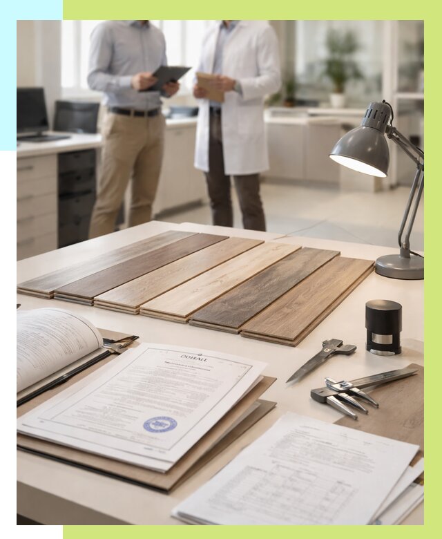 Сертификация ламината в Альметьевске от 18684 р. под ключ | Алешин-Льм