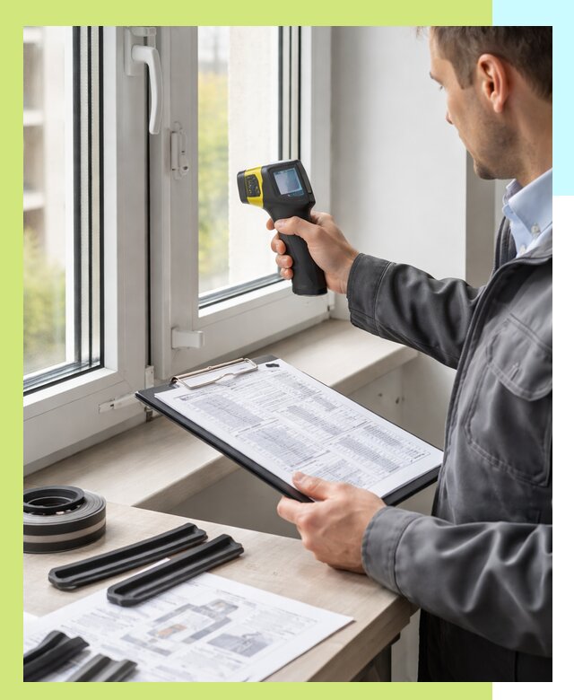 Сертификация окон в Альметьевске: испытания, сертификаты, декларации