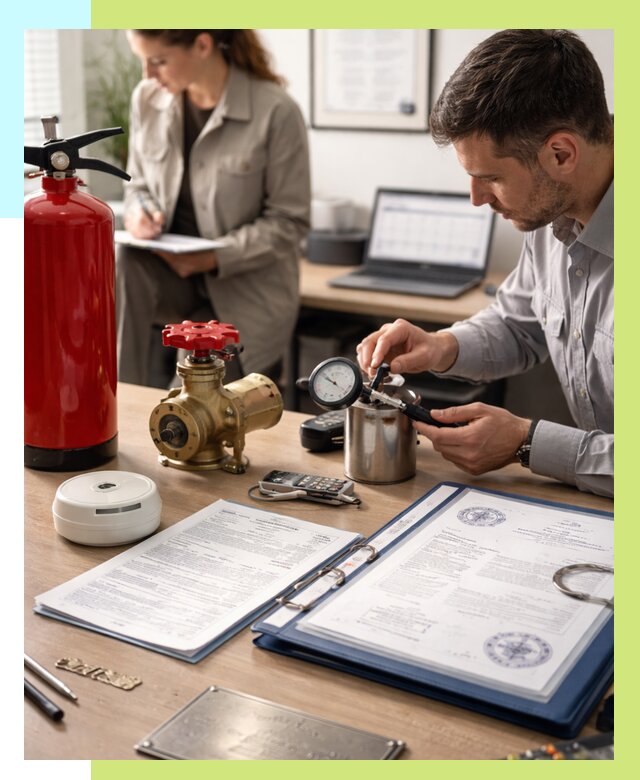 Сертификация пожарного оборудования в Альметьевске от 15570 р.|Алешин-Льм