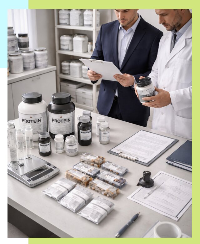 Сертификация спортивного питания в Альметьевске от 15570 р., Алешин-Льм