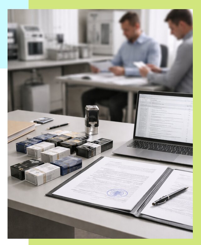 Сертификация сигарет под ключ в Альметьевске от 46710 р. | Алешин-Льм