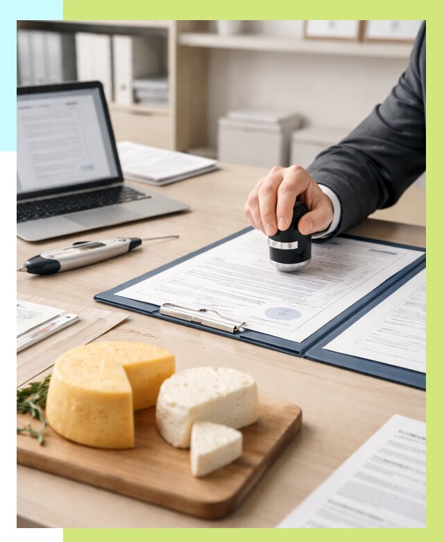 Сертификация сыров в Альметьевске от 15570 р | Сертификат на сыр Алешин-Льм