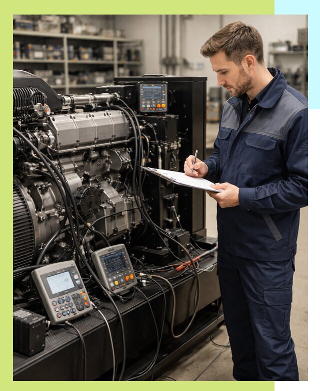 Сертификация дизельных генераторов и их оборудования в Альметьевске