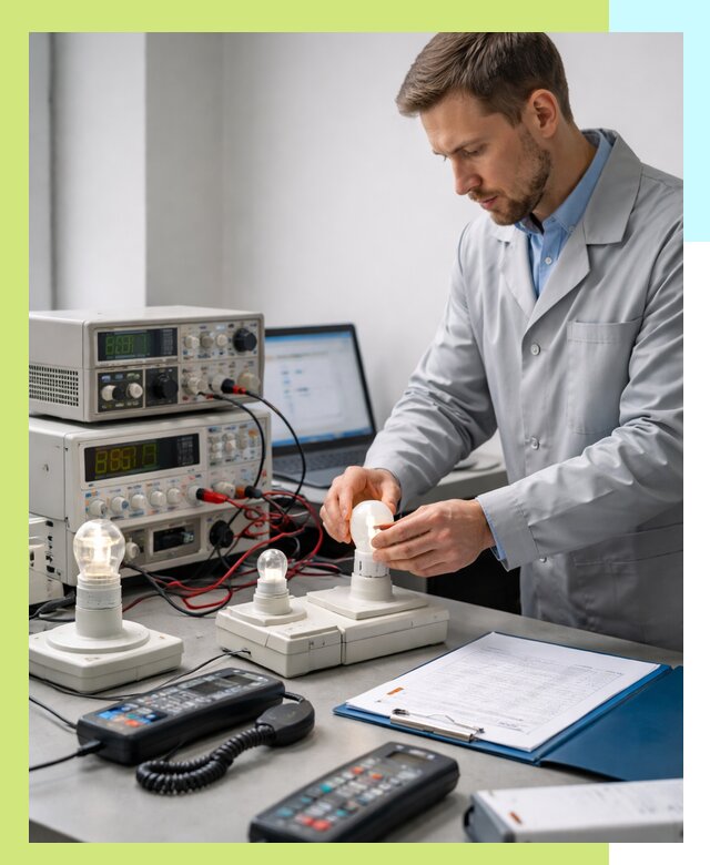 Сертификация ламп и светильников в Альметьевске по нормативам