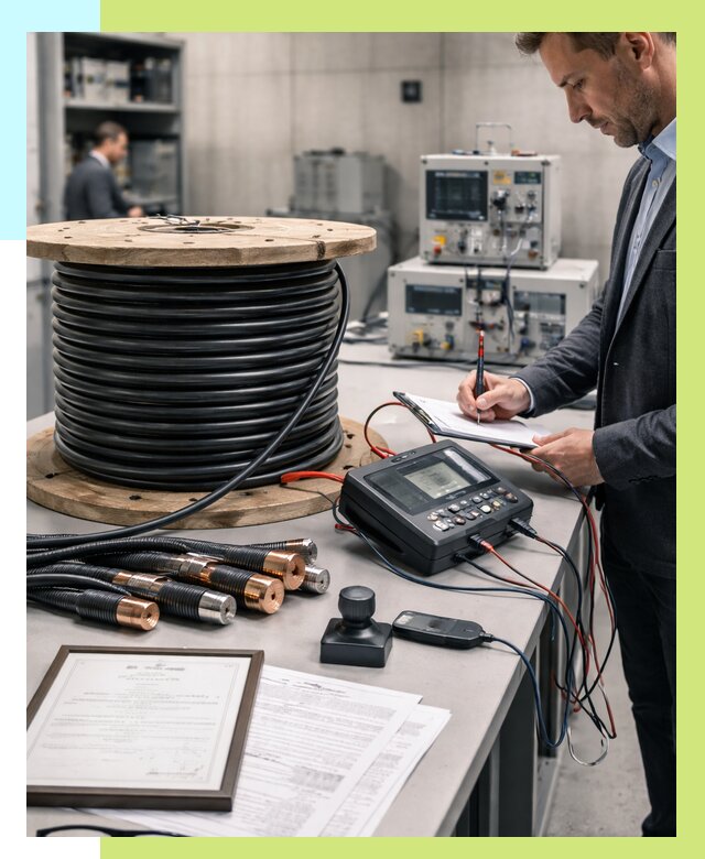 Сертификация кабеля в Альметьевске от 8304 р. срочно | Алешин-Льм