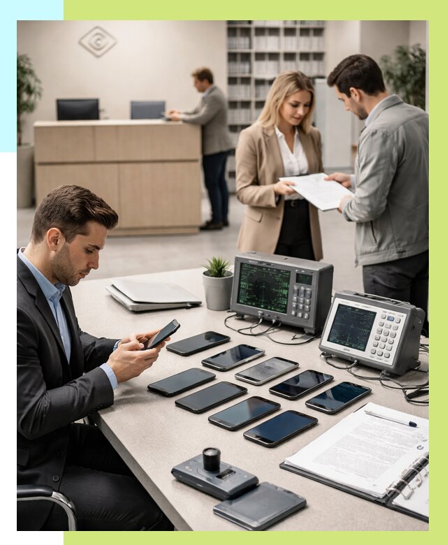 Сертификация телефонов в Альметьевске от 25950 р. под ключ | Алешин-Льм