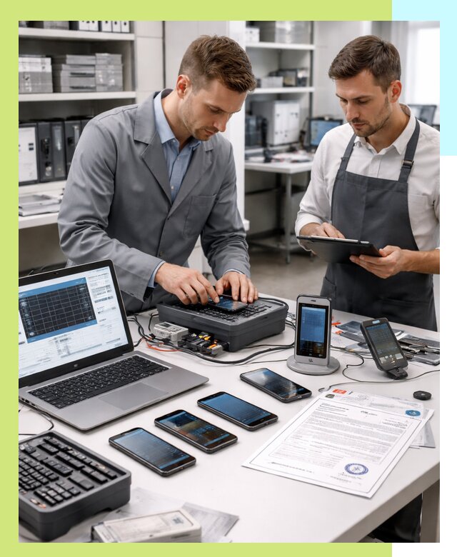 Сертификация мобильных телефонов и смартфонов в Альметьевске под ключ