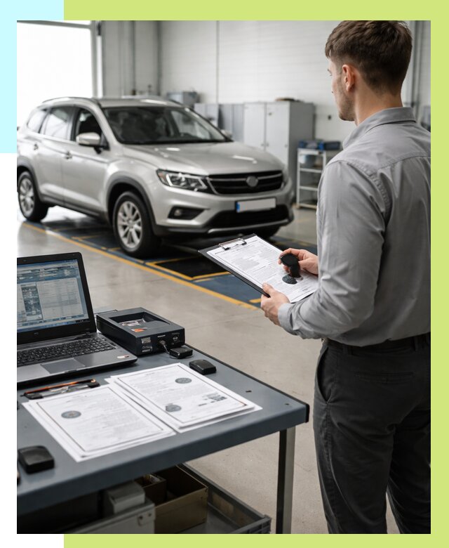 Сертификация транспортных средств в Альметьевске от 12456 р. | Алешин-Льм