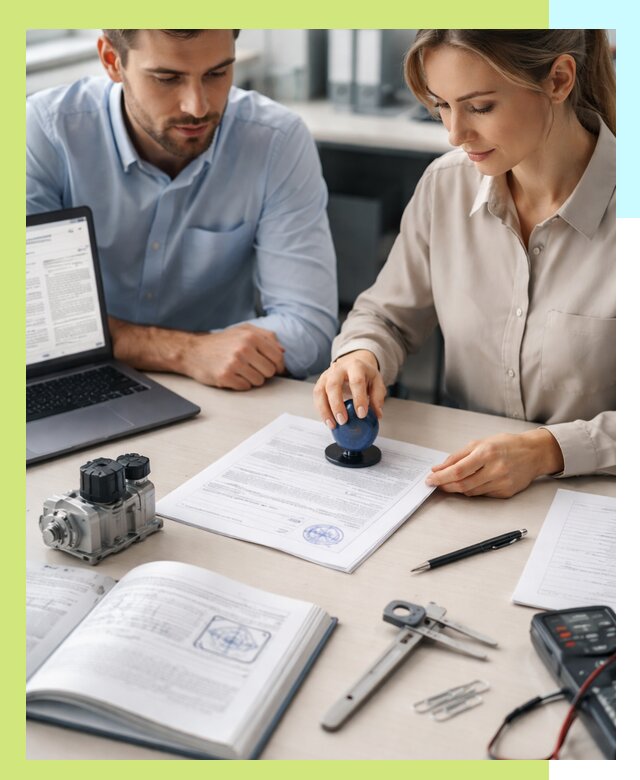 Выдача паспорта изделия и техническая экспертиза продукции в Альметьевске