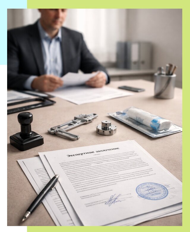 Экспертное заключение на продукцию в Альметьевске от 8823 р. | Алешин-Льм