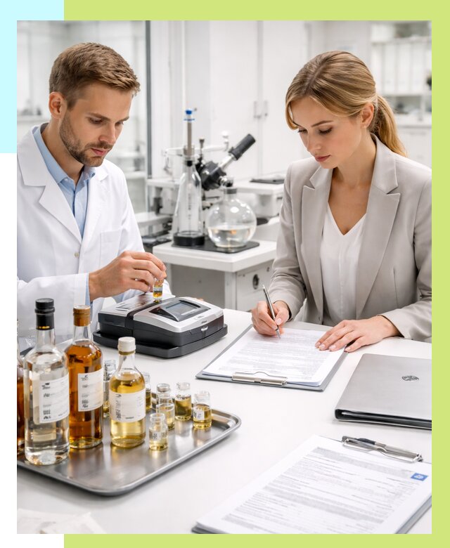 Заключение о спиртосодержании в Альметьевске, от 5190 р., Алешин-Льм