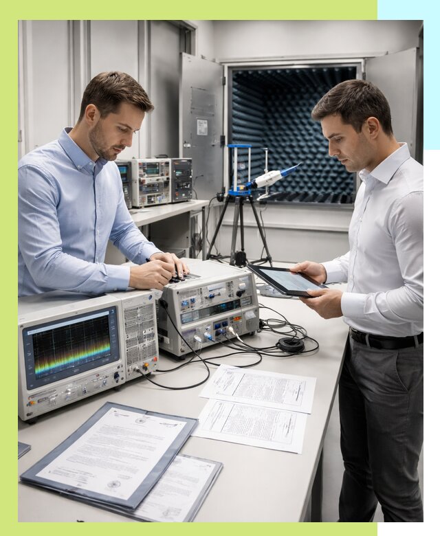 Оформление и выдача сертификата ЭМС для продукции в Альметьевске