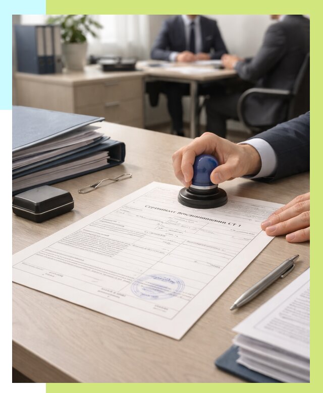 Сертификат происхождения СТ 1 в Альметьевске от 4671 р. | Алешин-Льм