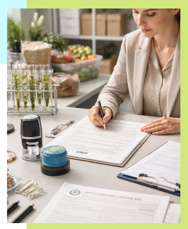 Фитосанитарный сертификат оформить в Альметьевске от 4671 р. | Алешин-Льм