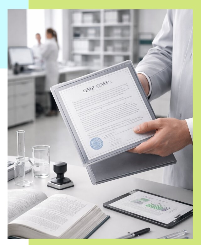 Сертификат GMP в Альметьевске под ключ от 88230 р. | Алешин-Льм