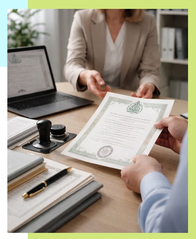 Халяль сертификат в Альметьевске, получить от 15570 р. | Алешин-Льм