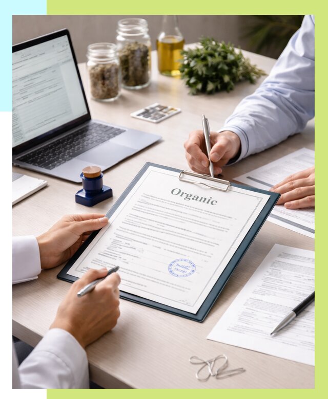 Оформление сертификат органик в Альметьевске от 31140 р. | Алешин-Льм