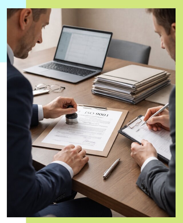 Сертификат ISO 9001 в Альметьевске купить от 83040 р. | Алешин-Льм