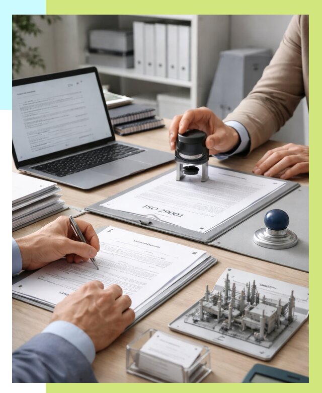 Сертификат ISO 29001 в Альметьевске под ключ от 77850 р. | Алешин-Льм