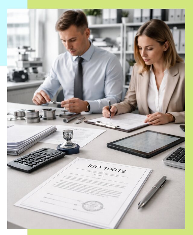 Сертификат ISO 10012 в Альметьевске от 25950 р. — Алешин-Льм