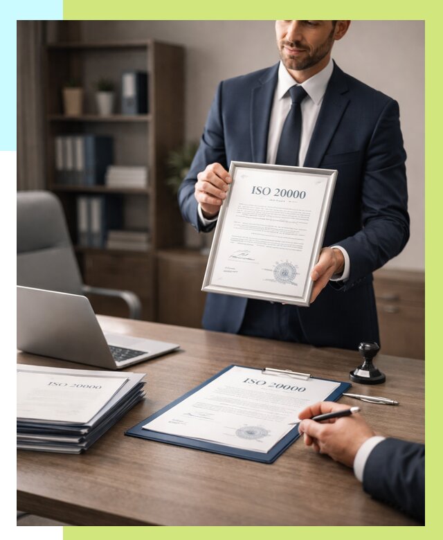 Сертификат ISO 20000 в Альметьевске под ключ от 124560 р., Алешин-Льм